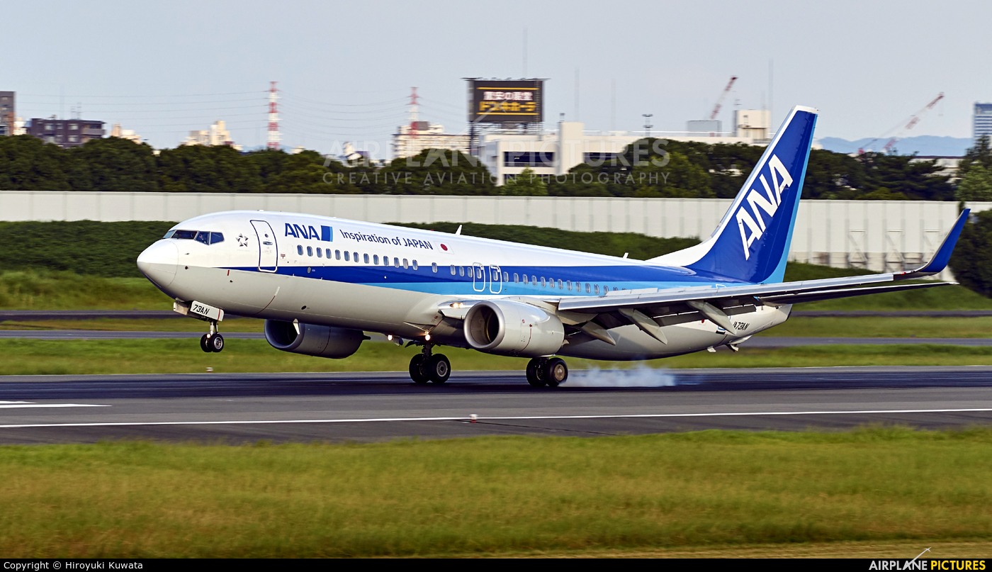 ANA - All Nippon Airways JA73AN aircraft at Osaka - Itami Intl