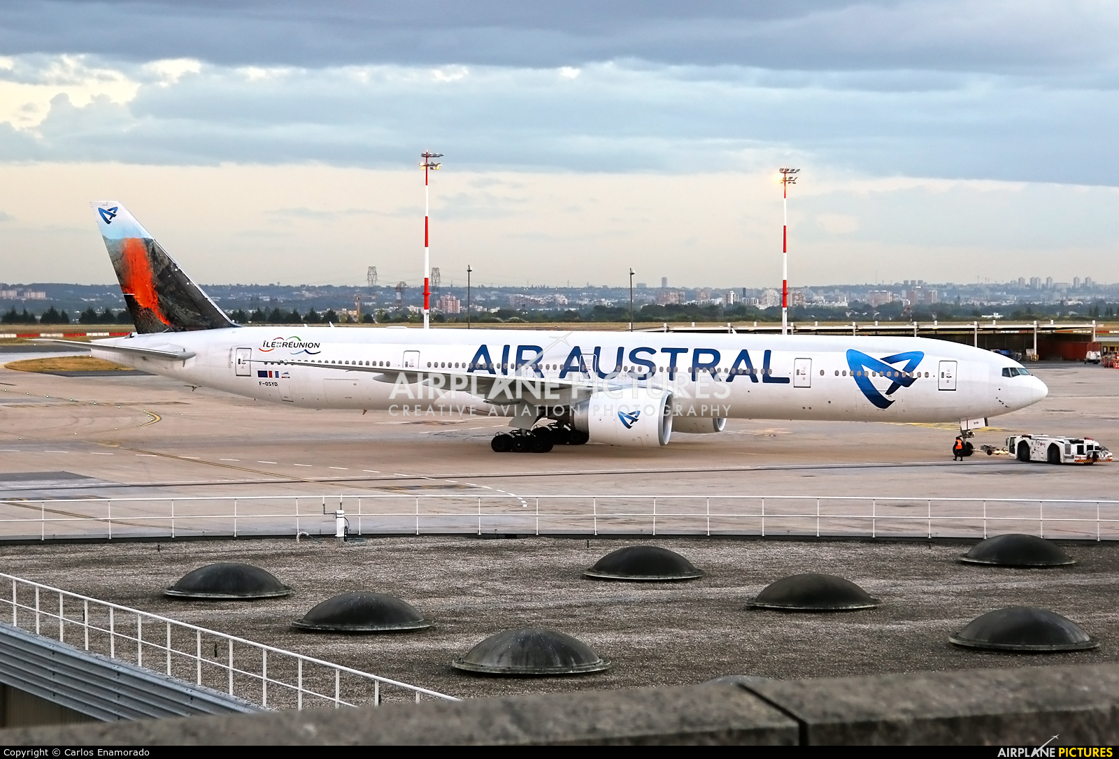Air Austral F-OSYD aircraft at Paris - Charles de Gaulle