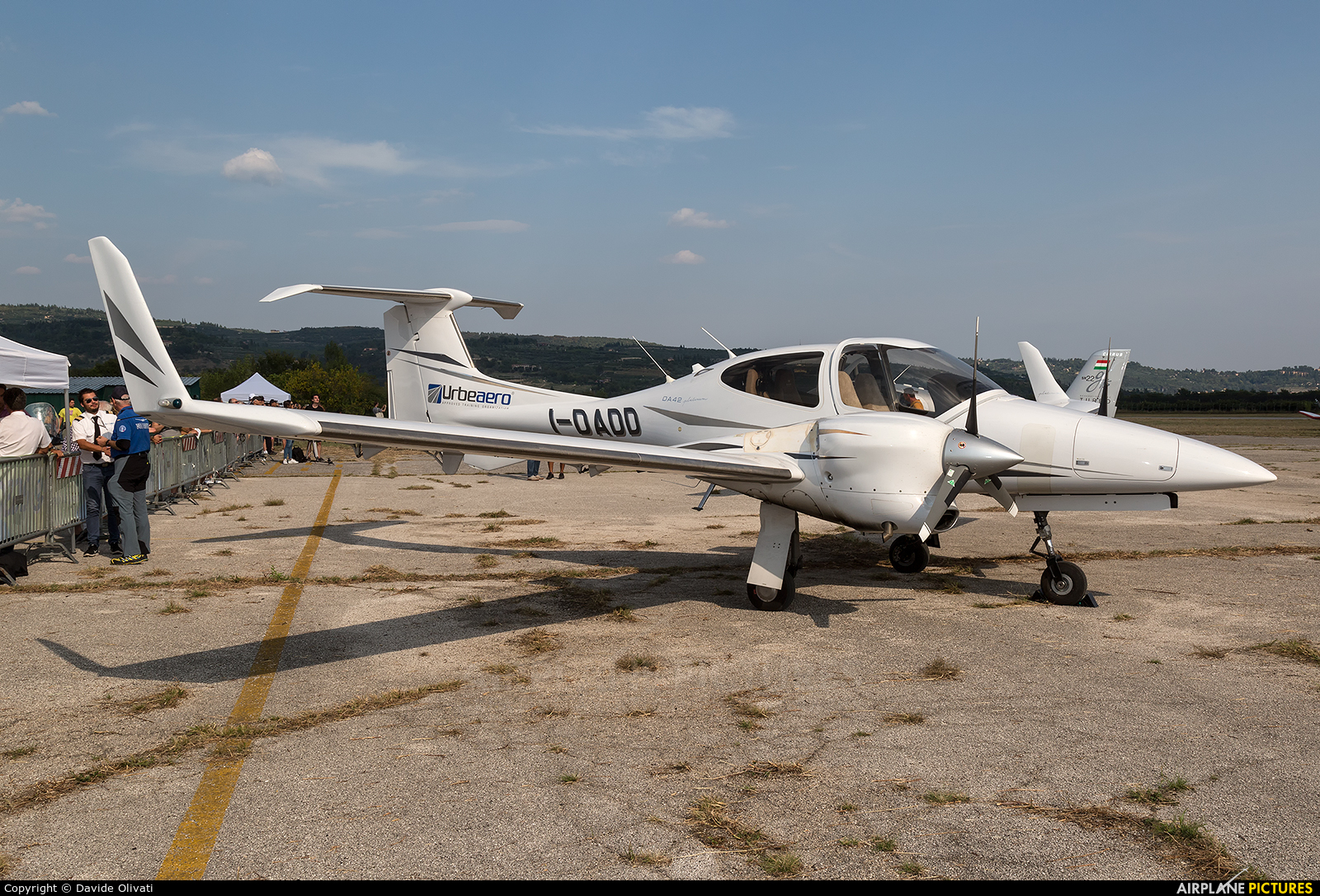 Private I-DADD aircraft at Verona - Boscomantico