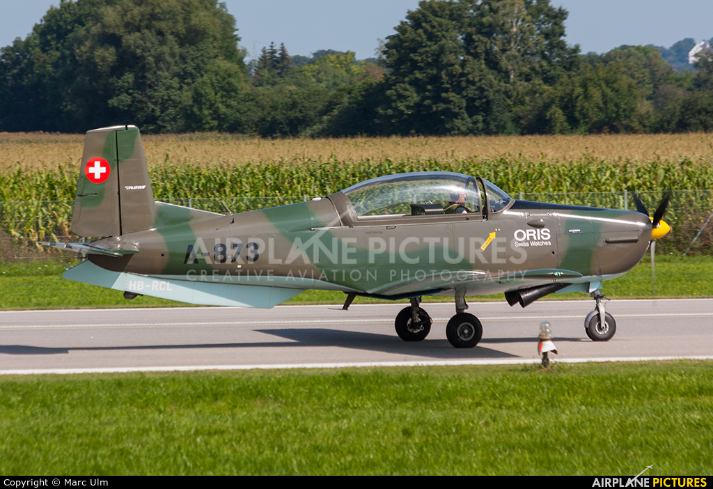 P3 Flyers Ticino HB-RCL aircraft at Augsburg