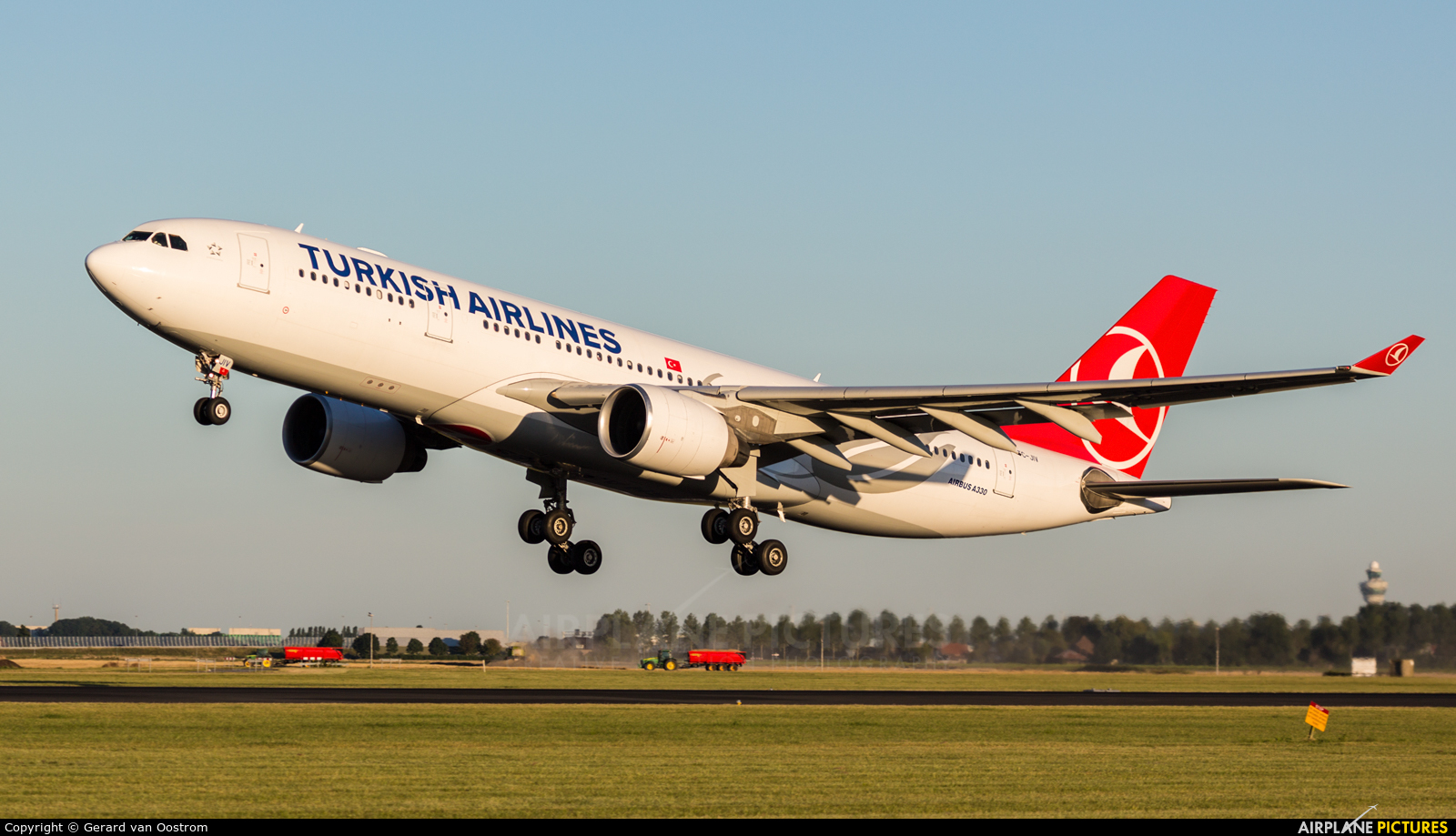 Turkish Airlines TC-JIV aircraft at Amsterdam - Schiphol