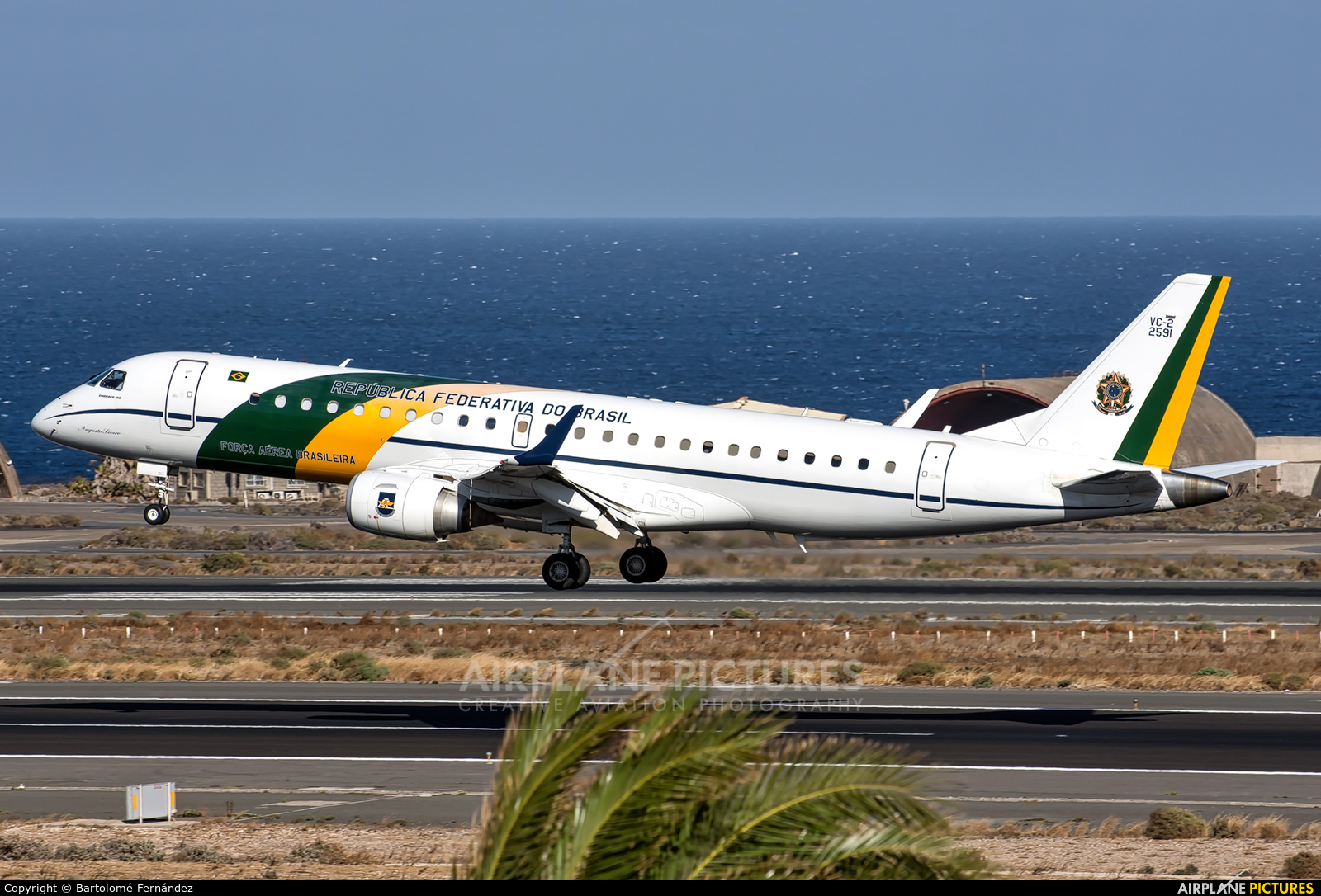 Brazil - Air Force FAB2591 aircraft at Las Palmas de Gran Canaria
