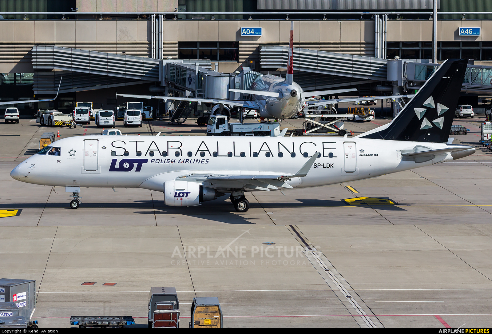 LOT - Polish Airlines SP-LDK aircraft at Zurich
