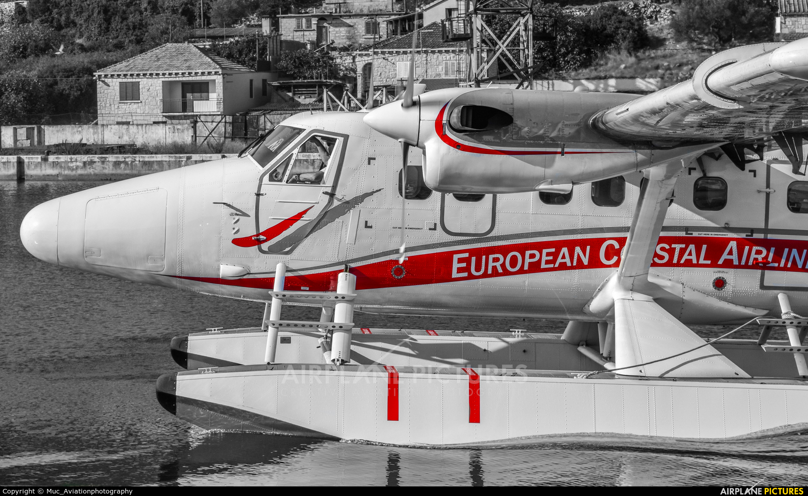 European Coastal Airlines 9A-TOE aircraft at Off Airport - Croatia