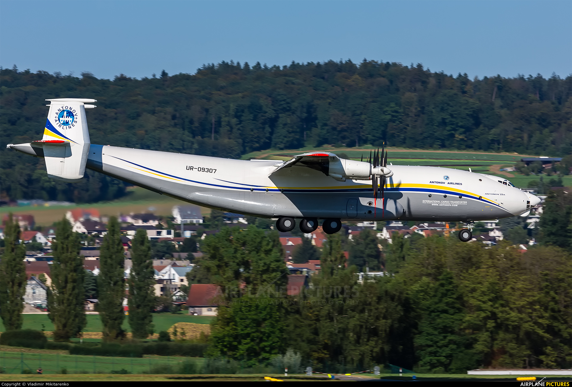 Antonov Airlines /  Design Bureau UR-09307 aircraft at Zurich