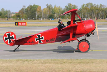 OK-UAA90 - Private Fokker DR.1 Triplane (replica)
