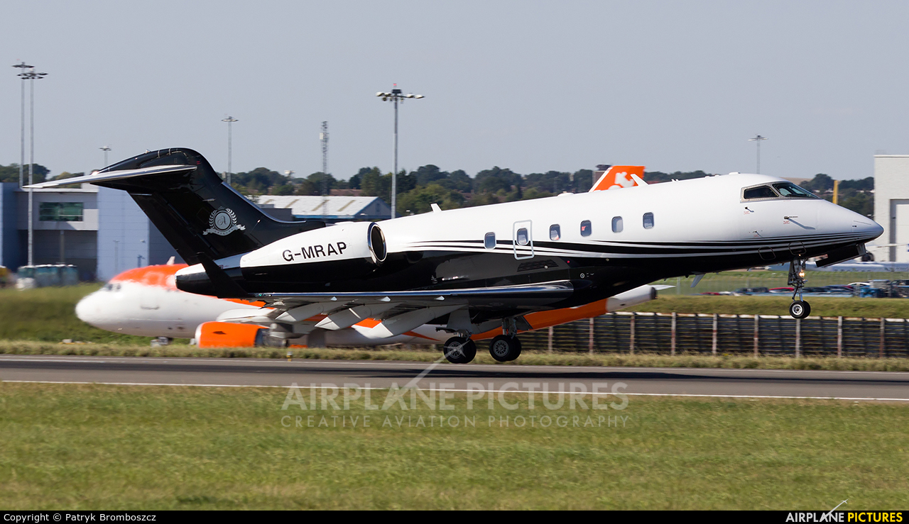 London Executive Aviation G-MRAP aircraft at London - Luton