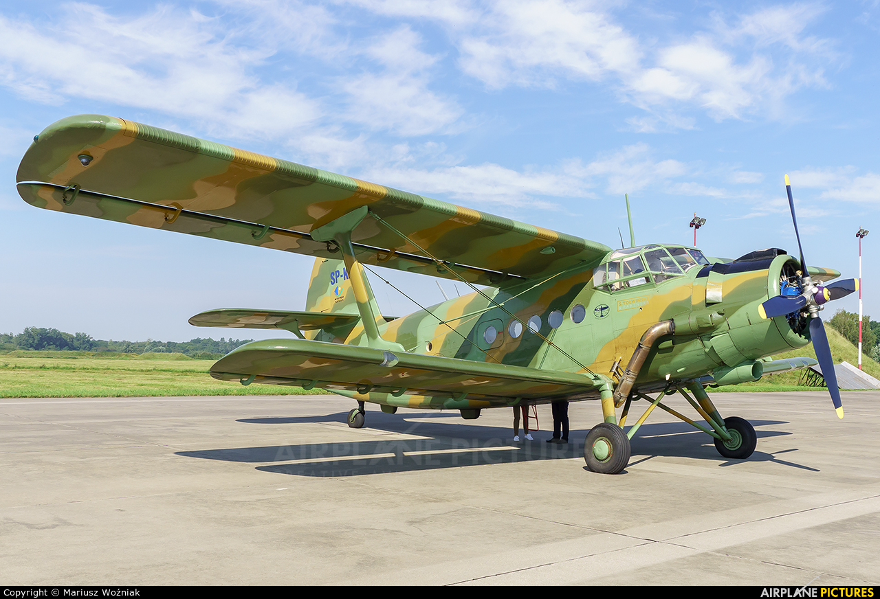 Private SP-KTS aircraft at Malbork