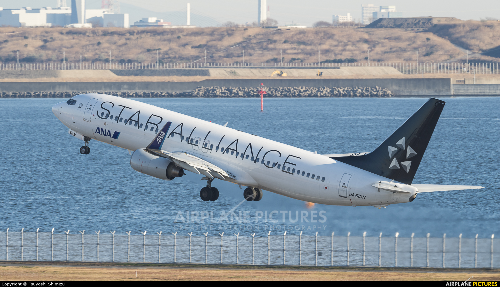 ANA - All Nippon Airways JA51AN aircraft at Tokyo - Haneda Intl
