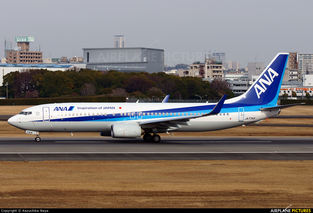 ANA - All Nippon Airways JA77AN aircraft at Osaka - Itami Intl
