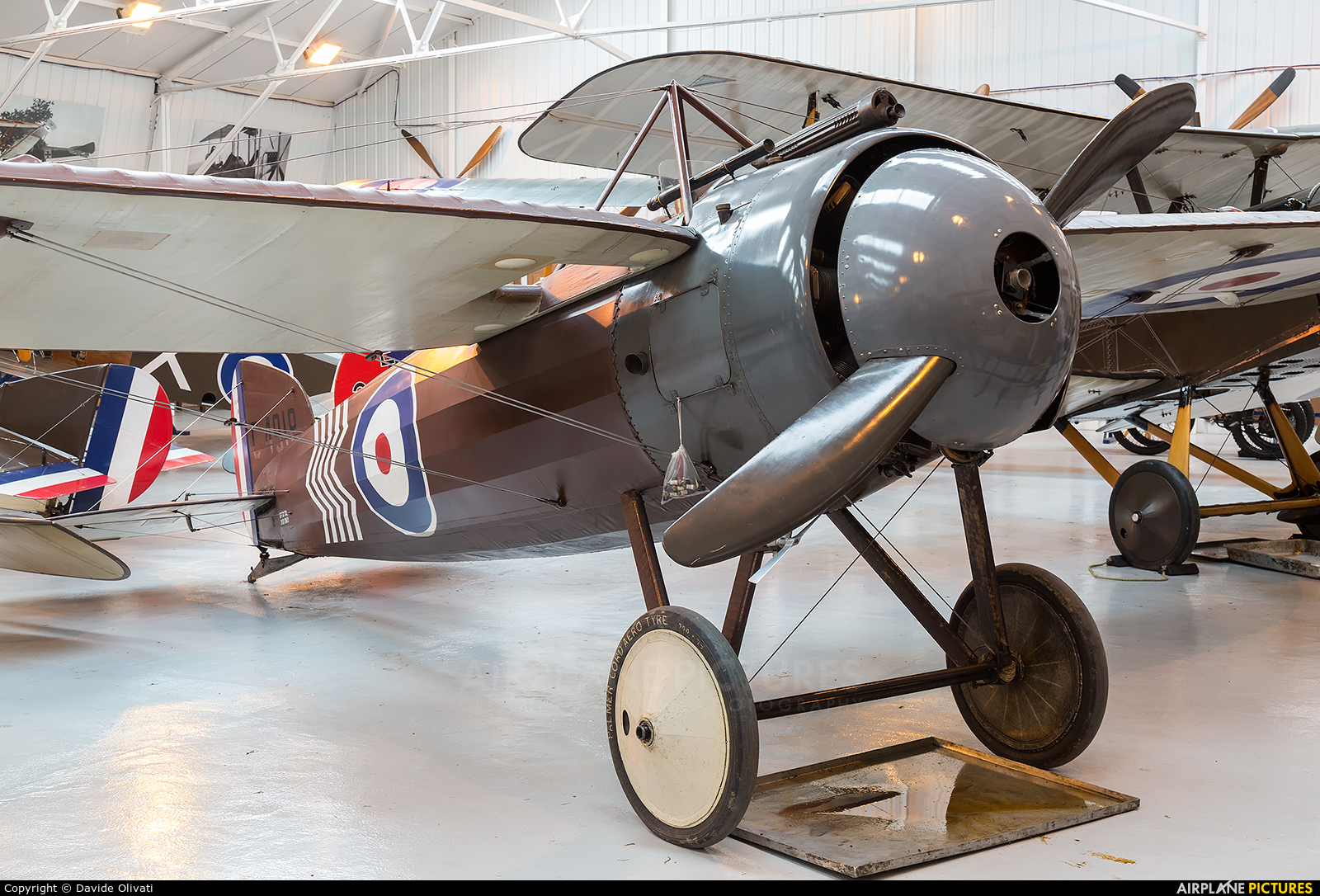 The Shuttleworth Collection G-BWJM aircraft at Old Warden