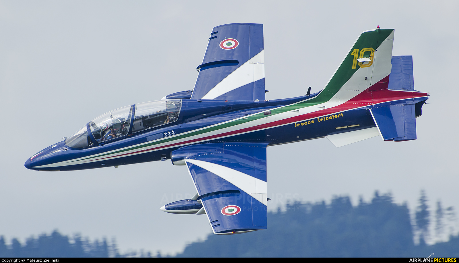 Italy - Air Force "Frecce Tricolori" MM54538 aircraft at Zeltweg