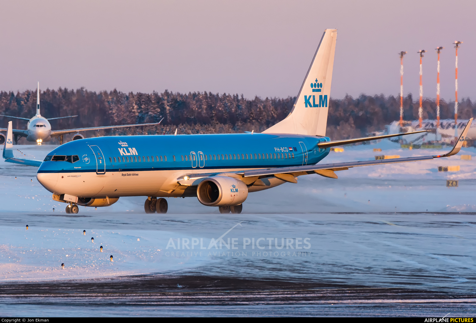KLM PH-BCD aircraft at Helsinki - Vantaa