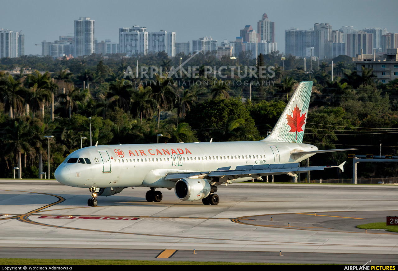 Air Canada C-FKCR aircraft at Fort Lauderdale - Hollywood Intl