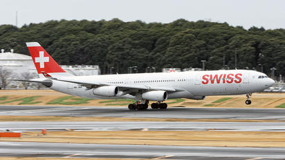 HB-JMA - Swiss Airbus A340-300