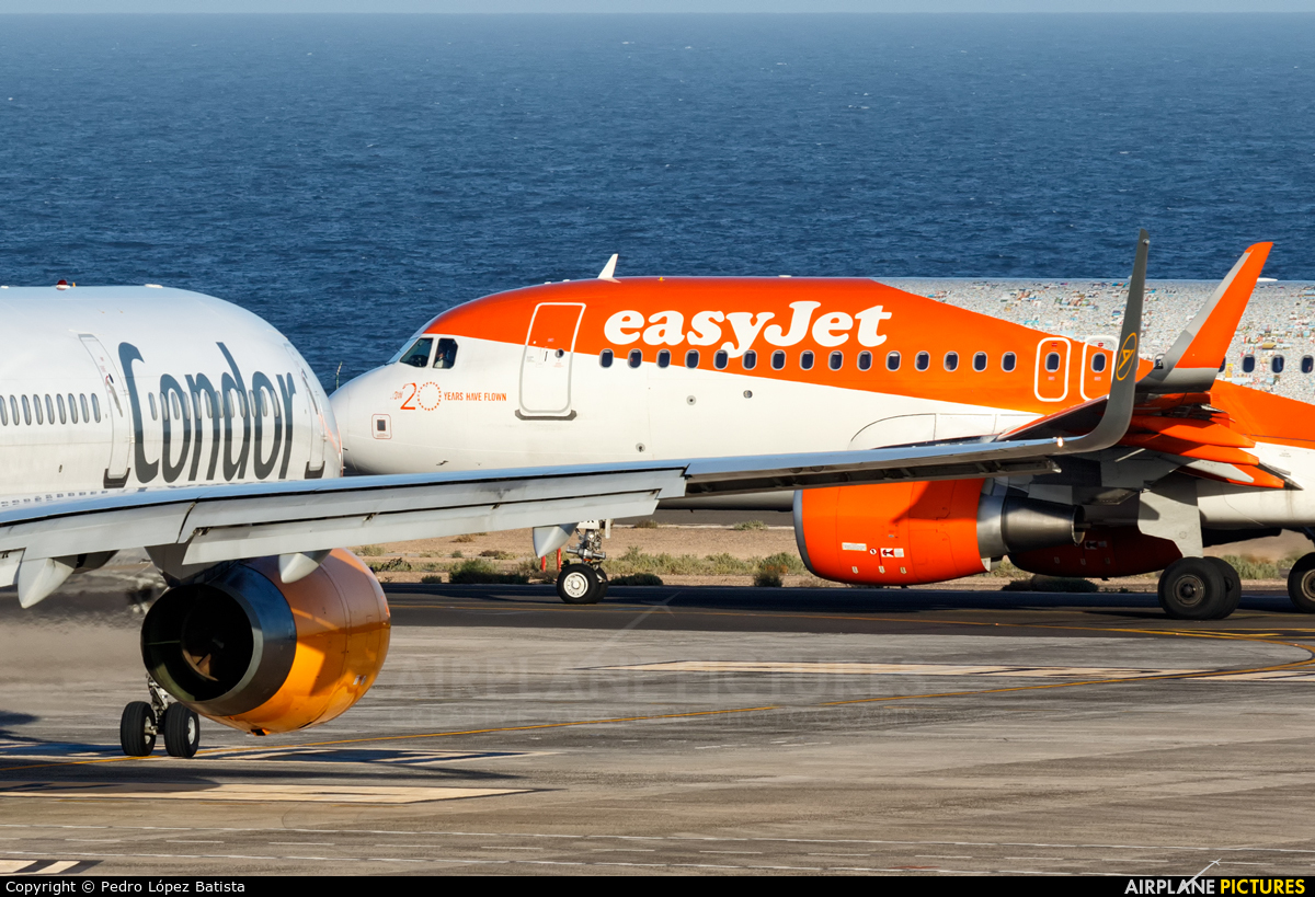 easyJet G-EZOX aircraft at Fuerteventura - Puerto del Rosario