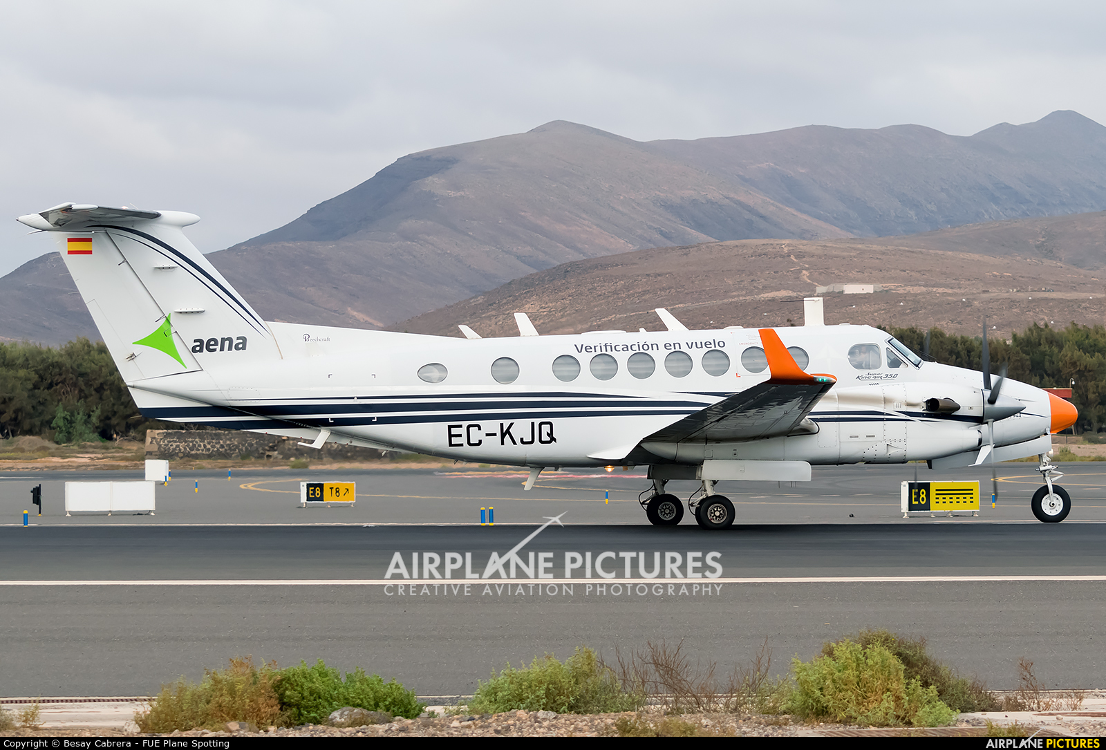 SENASA EC-KJQ aircraft at Fuerteventura - Puerto del Rosario