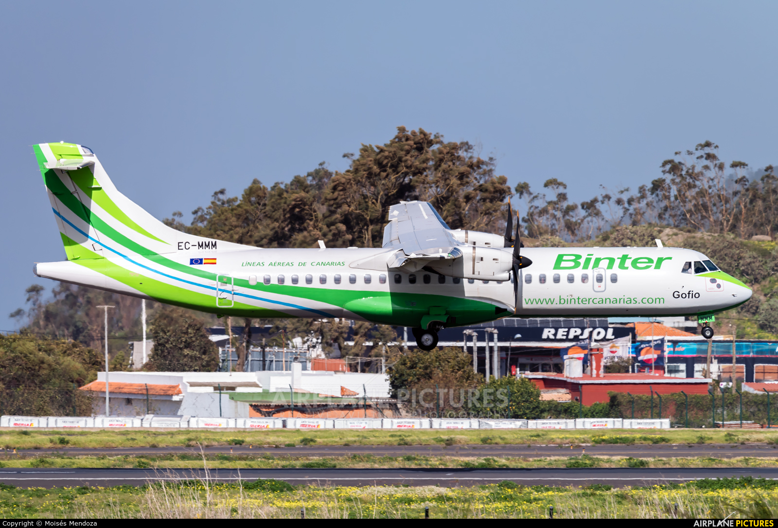Binter Canarias EC-MMM aircraft at Tenerife Norte - Los Rodeos