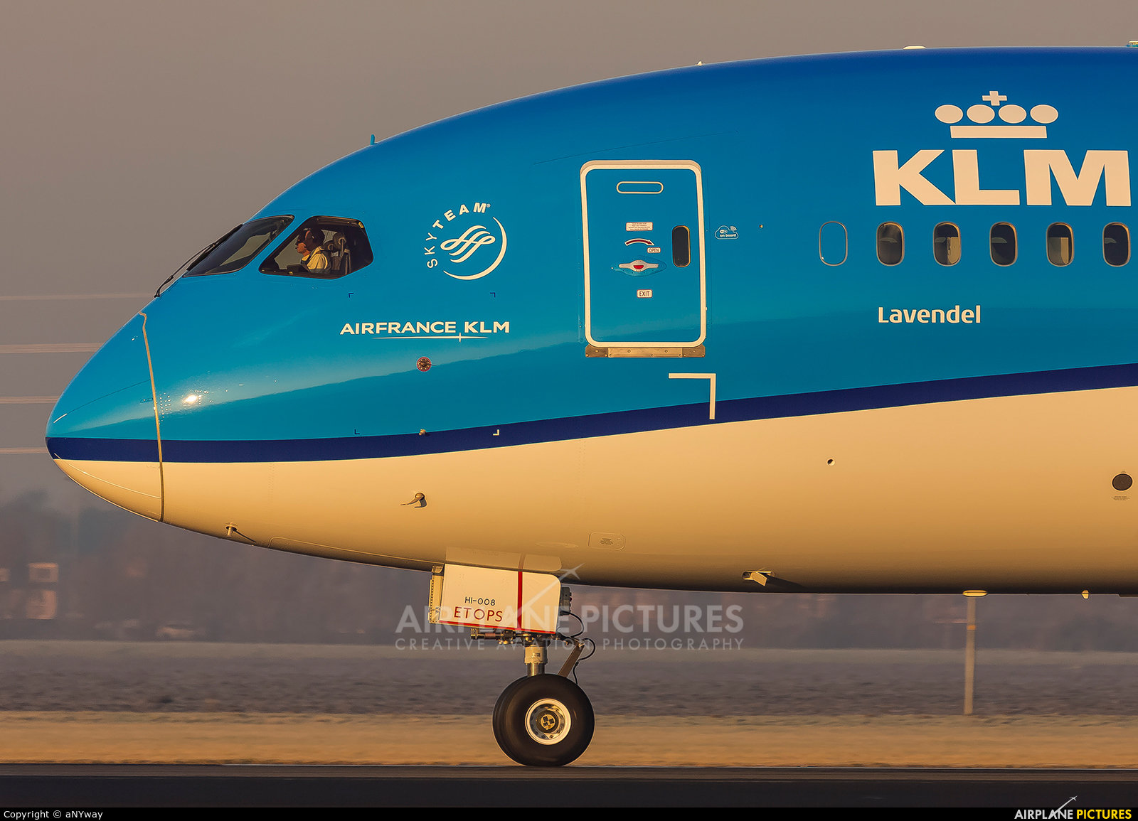 KLM PH-BHI aircraft at Amsterdam - Schiphol