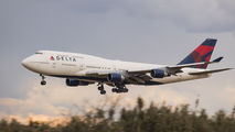 N669US - Delta Air Lines Boeing 747-400 aircraft