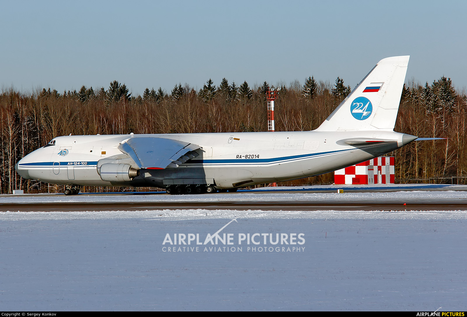 Russia - Air Force RA-82014 aircraft at Minsk Intl
