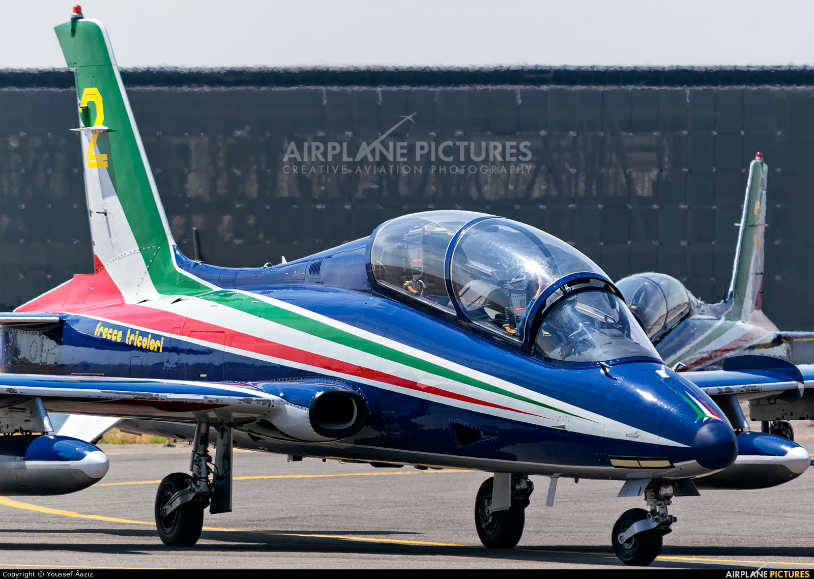 Italy - Air Force "Frecce Tricolori" MM54517 aircraft at Marrakech - Menara