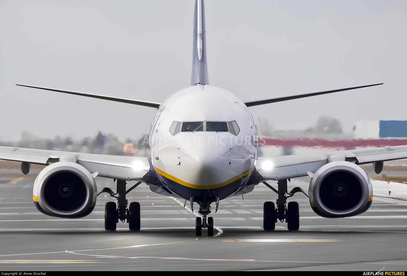 Ryanair EI-FOY aircraft at Warsaw - Frederic Chopin