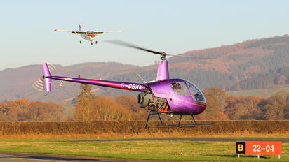 G-CBXK - Whizzard Helicopters Robinson R22 Mariner