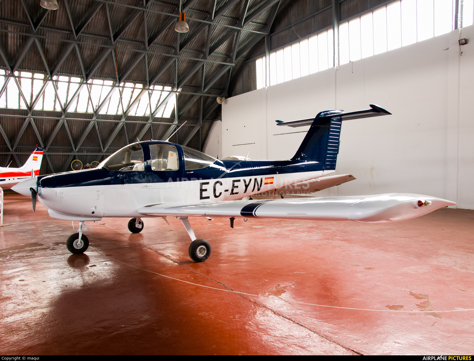 Private EC-EYN aircraft at Lugo - Rozas