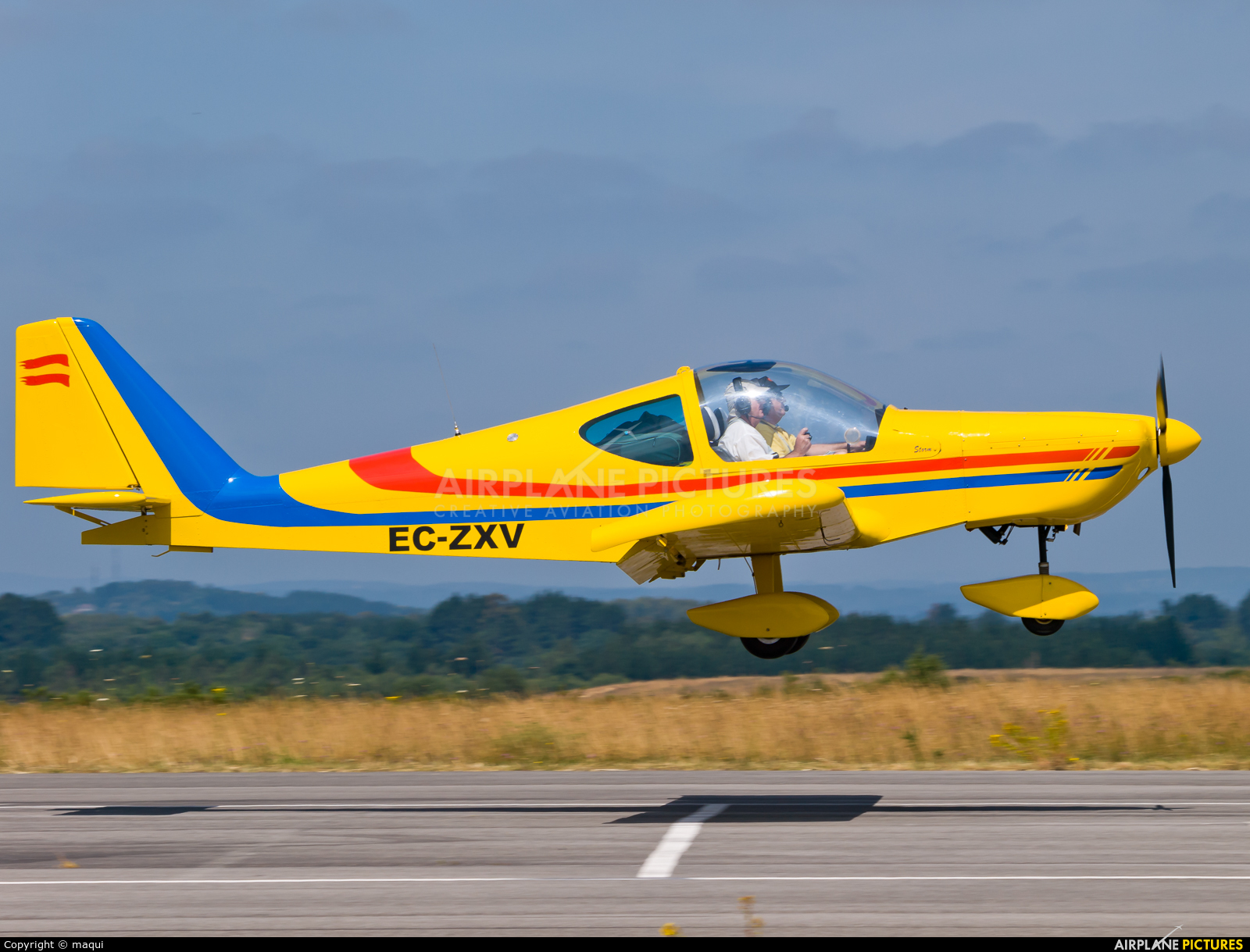 Private EC-ZXV aircraft at Lugo - Rozas