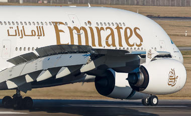 A6-EUC - Emirates Airlines Airbus A380
