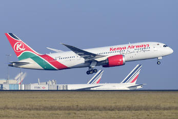 5Y-KZF - Kenya Airways Boeing 787-8 Dreamliner