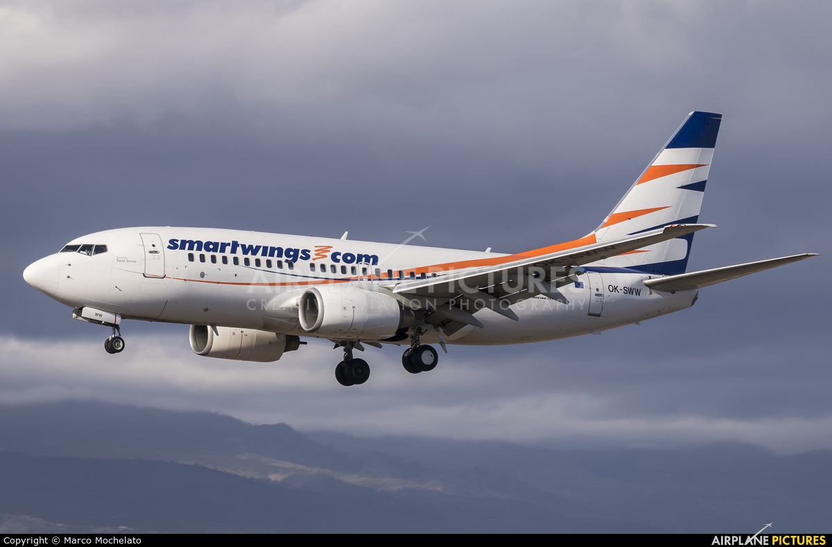 SmartWings OK-SWW aircraft at Tenerife Sur - Reina Sofia