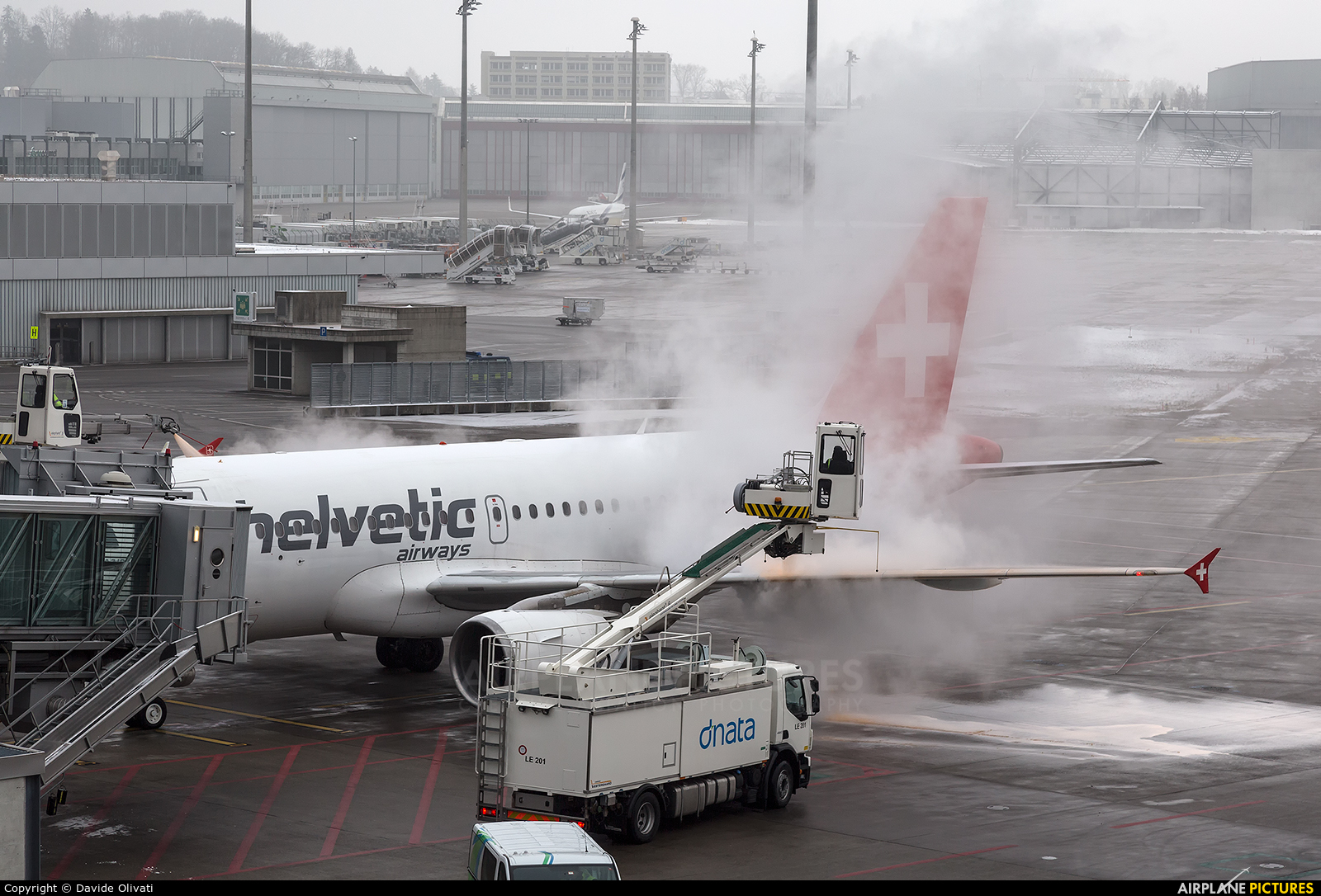 Helvetic Airways HB-JVK aircraft at Zurich