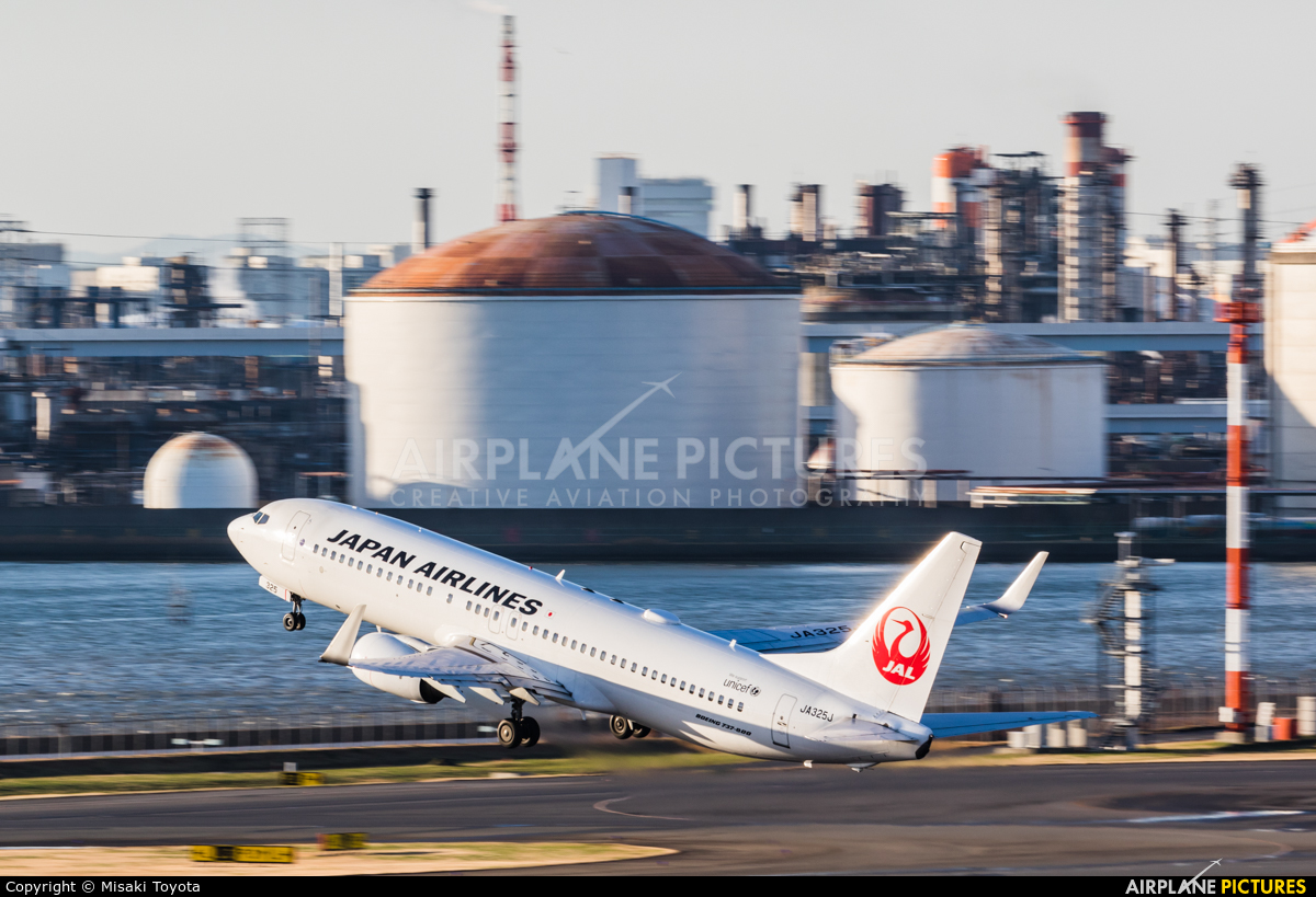JAL - Japan Airlines JA325J aircraft at Tokyo - Haneda Intl