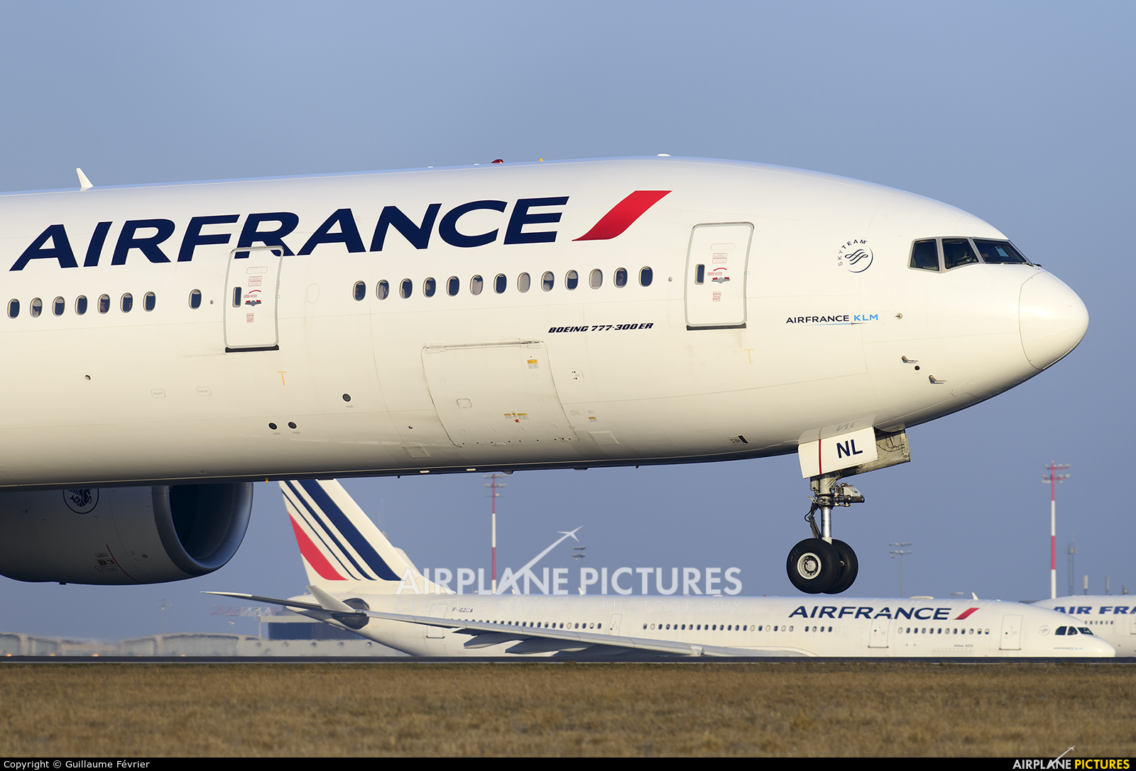 Air France F-GZNL aircraft at Paris - Charles de Gaulle