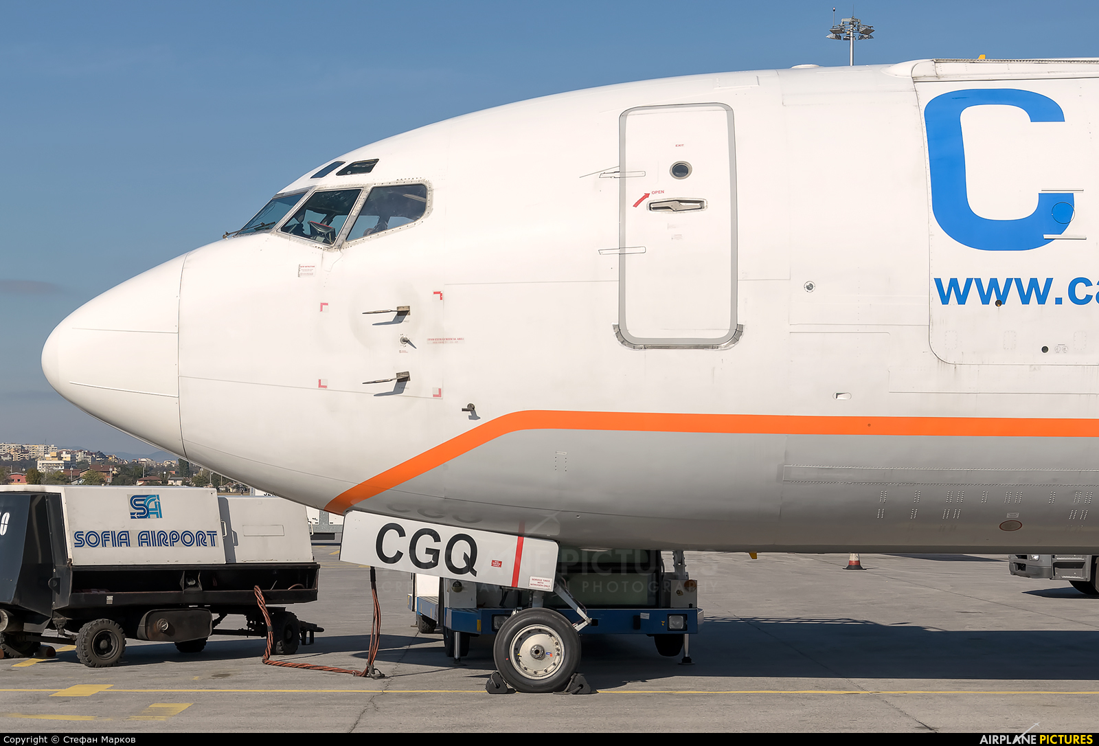 Cargo Air LZ-CGQ aircraft at Sofia