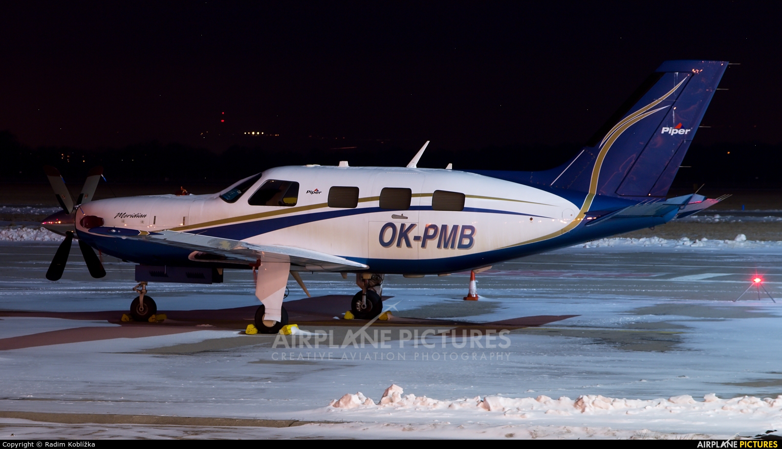 Private OK-PMB aircraft at Ostrava Mošnov