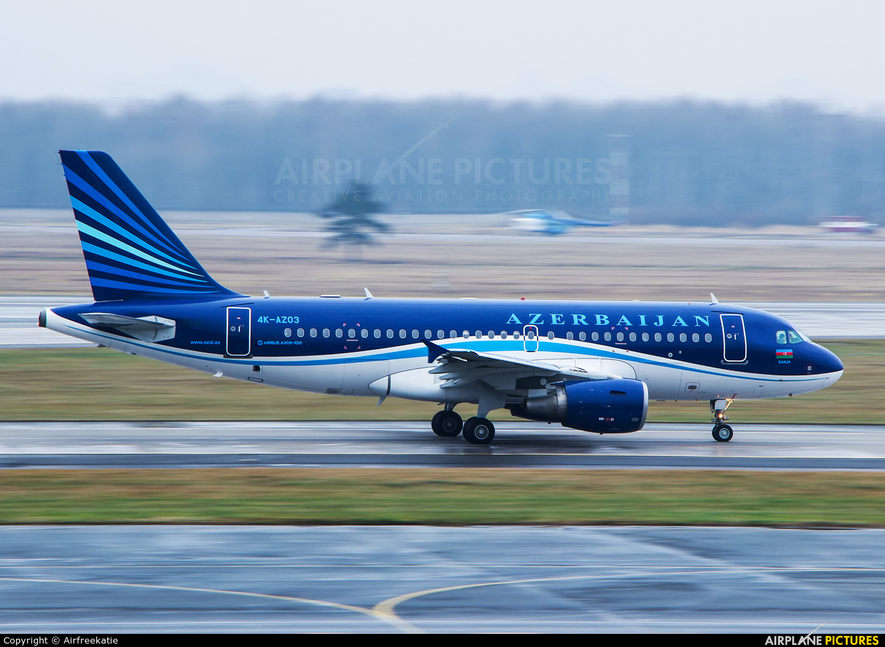 Azerbaijan Airlines 4K-AZ03 aircraft at St. Petersburg - Pulkovo