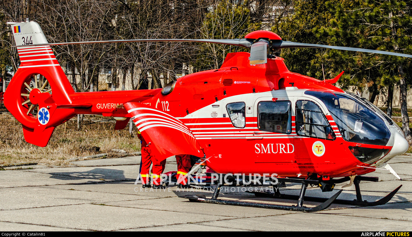 Romanian Emergency Rescue Service 344 aircraft at Craiova