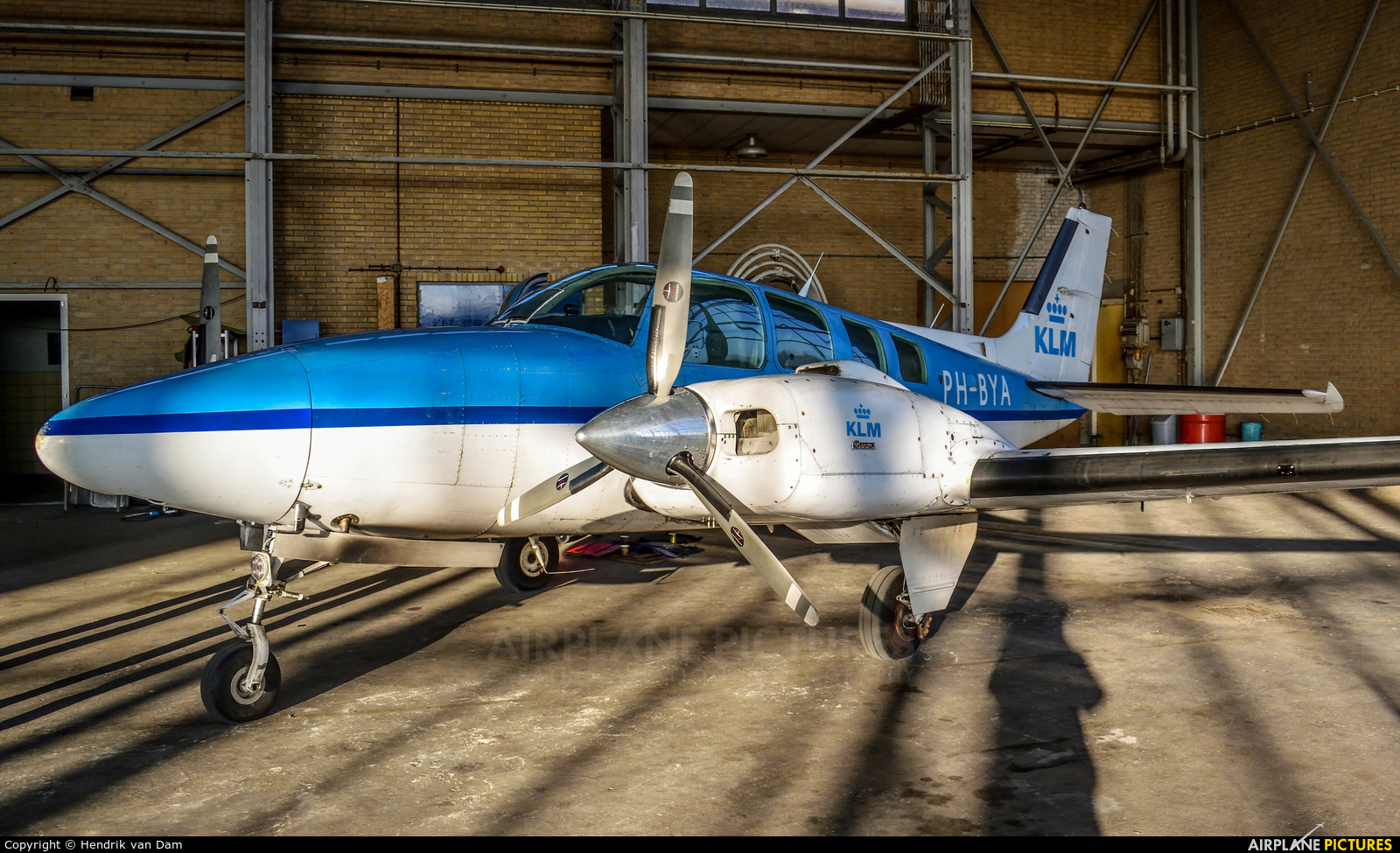 KLM Luchtvaartschool PH-BYA aircraft at Groningen - Eelde