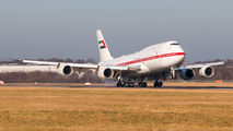 A6-PFA - United Arab Emirates - Government Boeing 747-8 BBJ aircraft