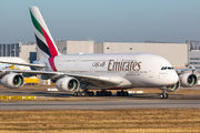 F-WWAF - Emirates Airlines Airbus A380 aircraft