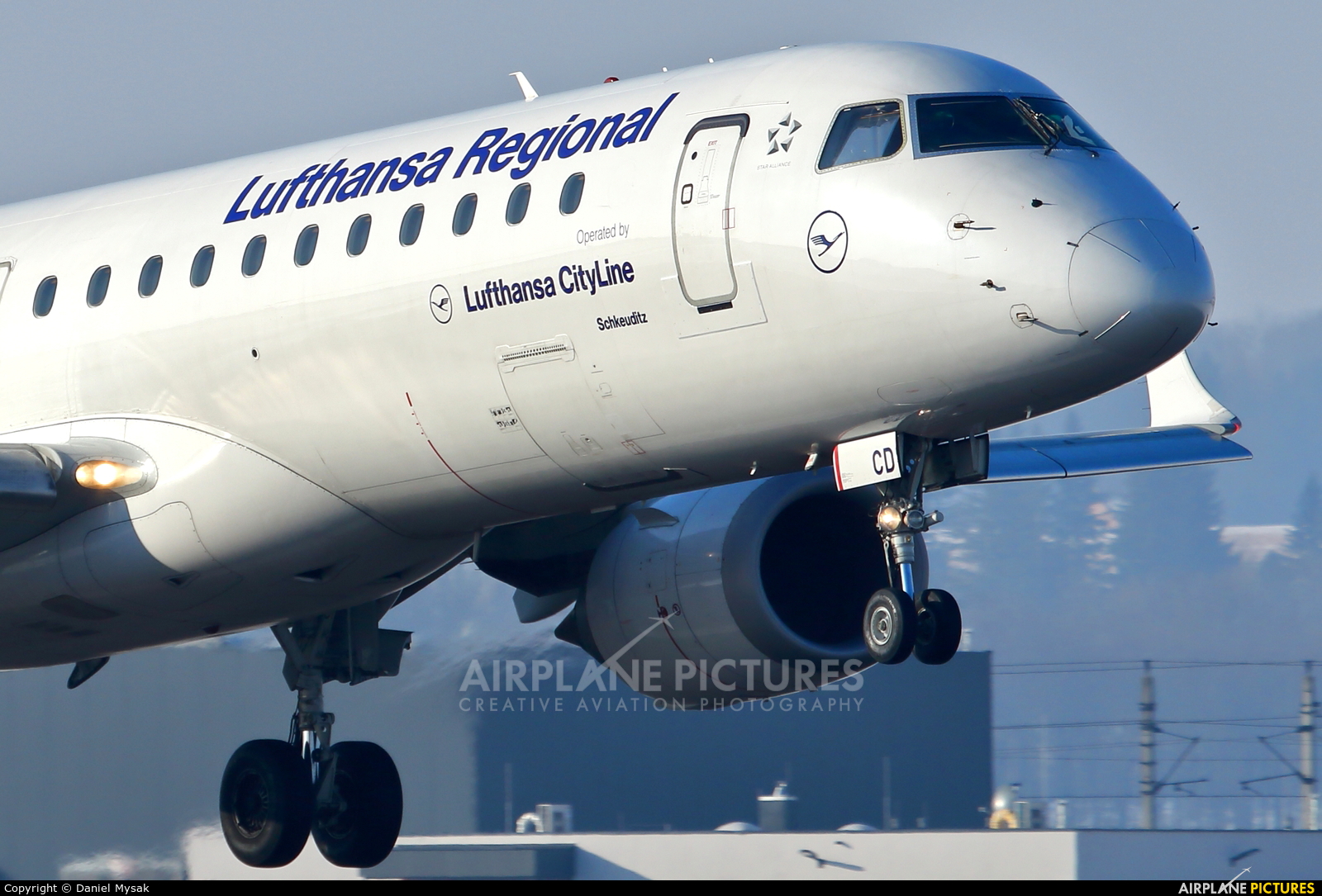 Lufthansa Regional - CityLine D-AECD aircraft at Linz