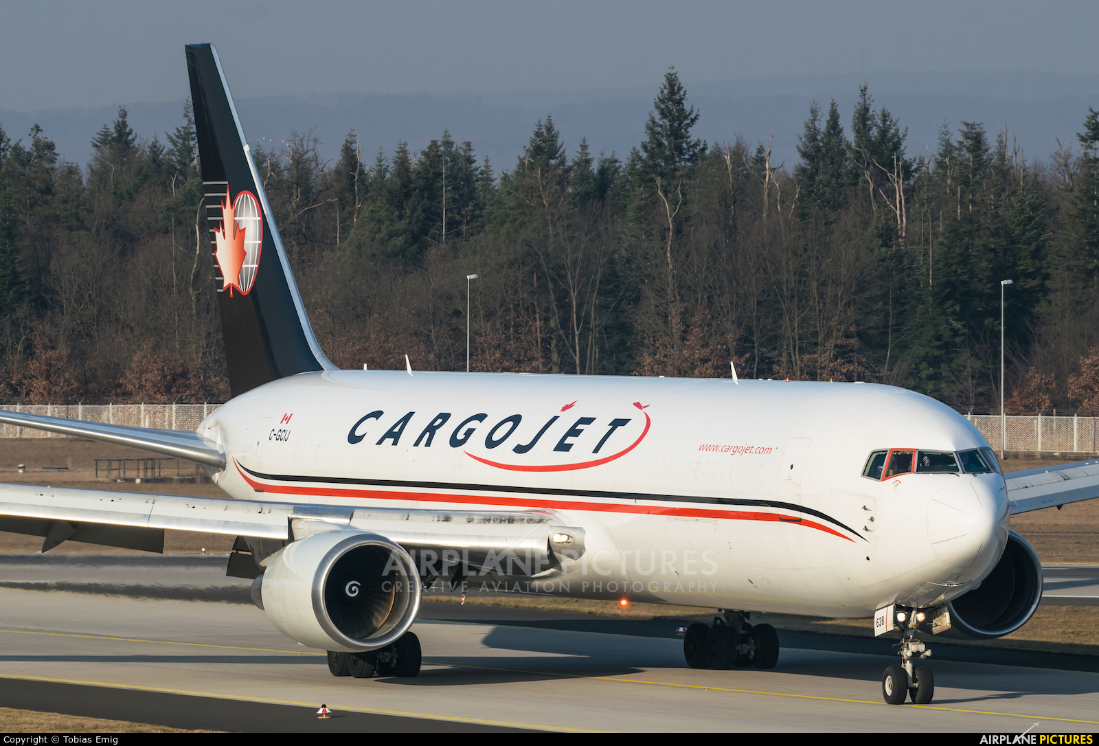 Cargojet Airways C-GCIJ aircraft at Frankfurt