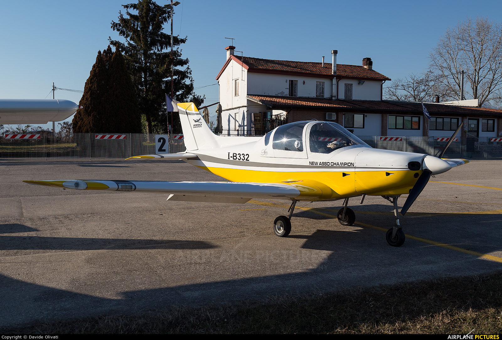 Private I-6177 aircraft at Thiene - Arturo Ferrarin