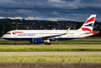 G-EUYO - British Airways Airbus A320