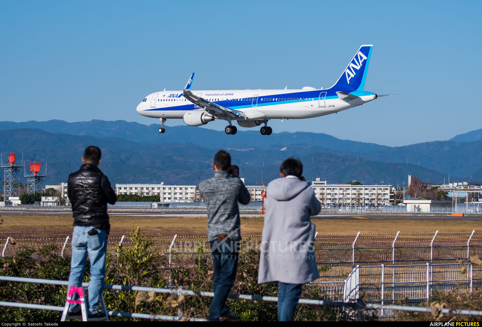 ANA - All Nippon Airways JA111A aircraft at Kōchi