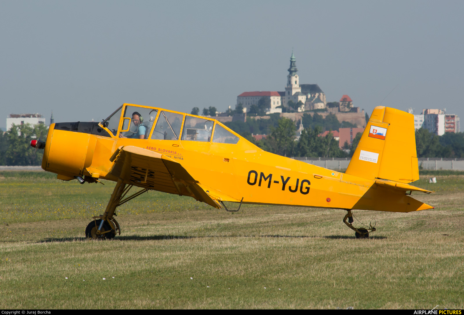 Aero Slovakia OM-YJG aircraft at Nitra