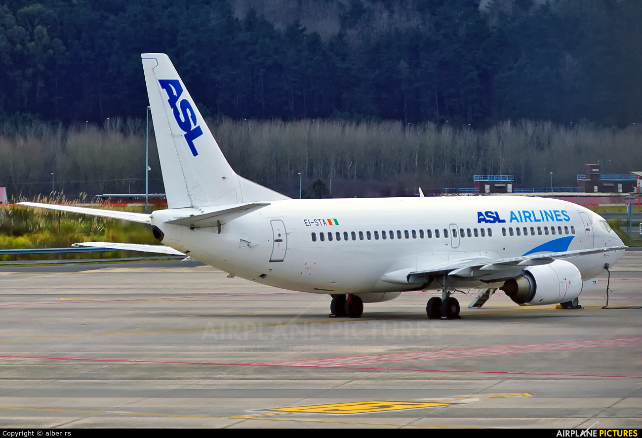 ASL Airlines EI-STA aircraft at Bilbao